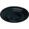 Ekena Millwork Traditional Ceiling Medallion (Fits Canopies up to 5 1/2"), 24 3/8"OD x 1 1/2"P, Night Shade CM24TRNSF - alternate 3
